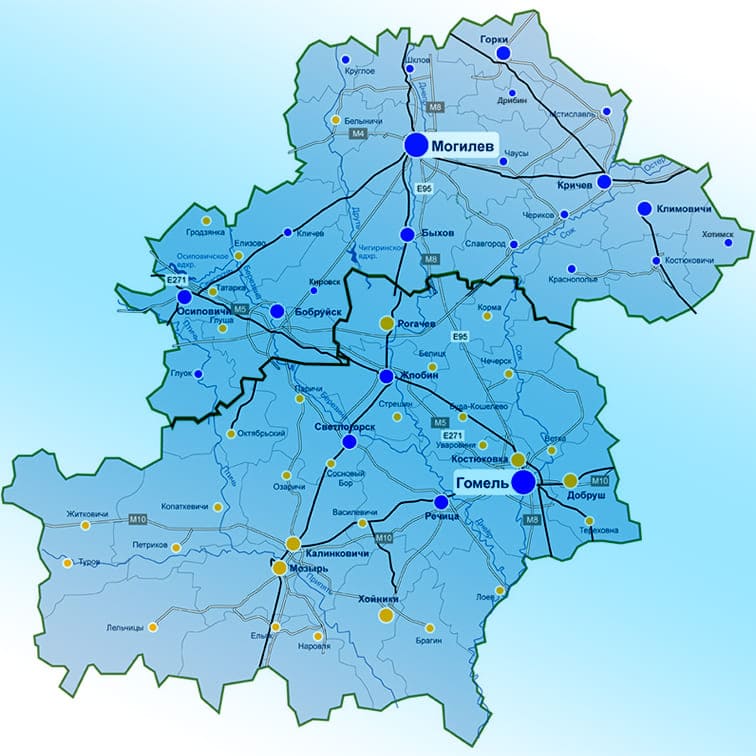 карта доставки