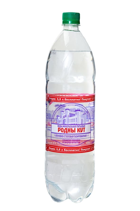 Вода лечебно-столовая минеральная "Родны Кут" 1,5л
